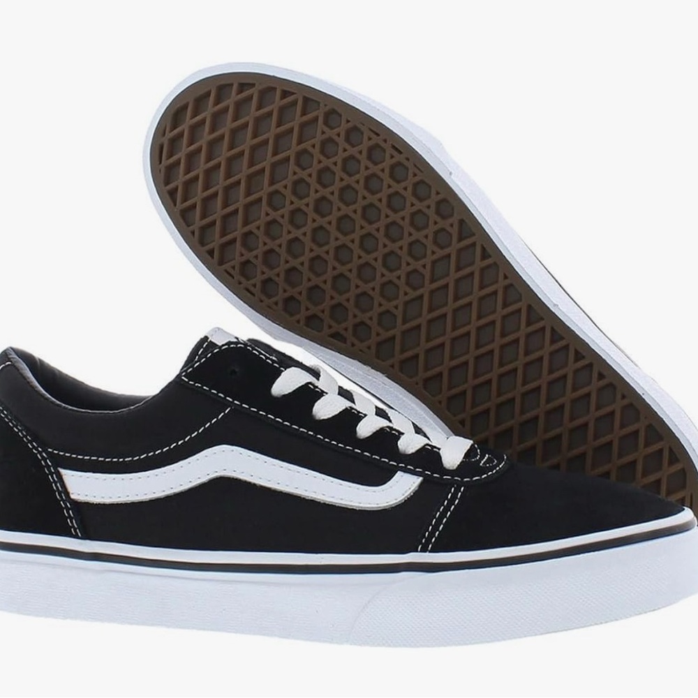 Vans Black and White Old Skool Sneakers